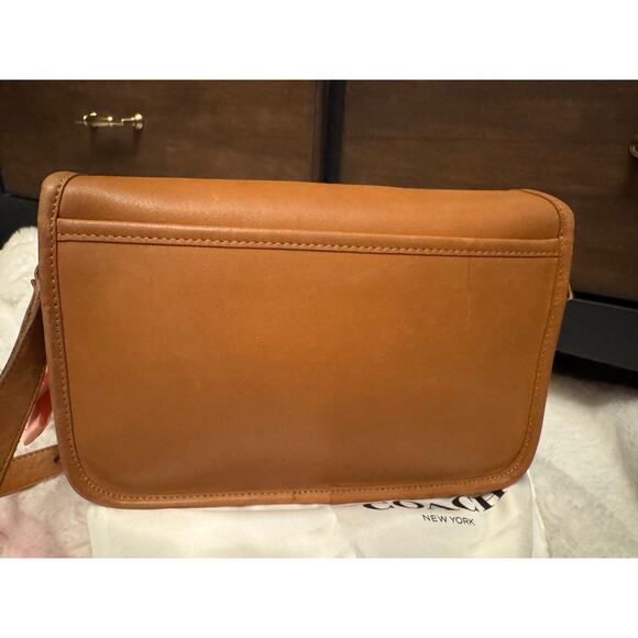 Excellent condition Coach vintage compartment British Tan - Picture 5 of 10